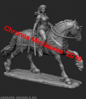 CHM-54179. Миры Фэнтези: Её называли Утренняя Звезда 54 мм. Материал - смола.