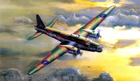 01627 Самолет  Веллингтон Мк.3  Trumpeter