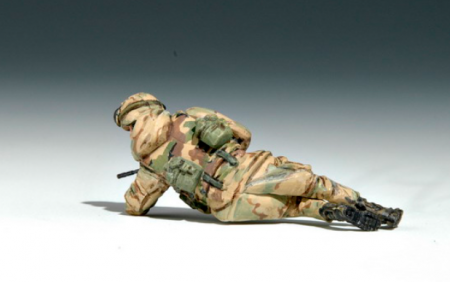 00410P US 101st Airborne Division Crew Trumpeter