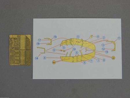 AR72001 Набор фототравления башенные экраны Pz. IV Ausf. H