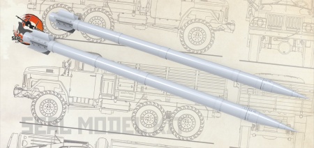 smk72100 Реактивный снаряд РСЗО Смерч