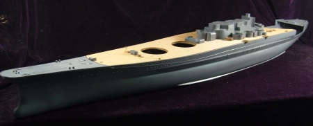 AW30002 Деревянная палуба для IJN YAMATO