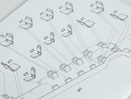 4028AVD Сборная модель Городской автобус ЛИАЗ-677М AVD Models