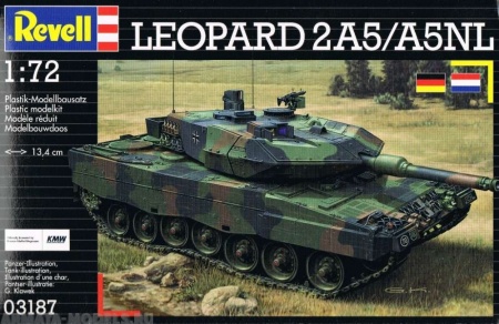 03187 Танк Леопард 2A5 / A5NL Revell
