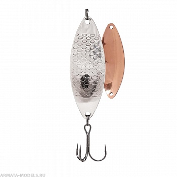 Блесна БИметалл Дайва 20 гр 04/03 серебро чешуя/медь (PR-D-04/03) Premier( цена указана за упаковку, в количестве 5шт.)