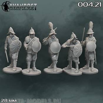 004.21 Рондашьеры, XVII в