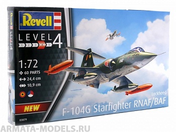 03879RE Истребитель F-104 G Starfighter NL/B 03879RE Истребитель F-104 G Starfighter NL/B