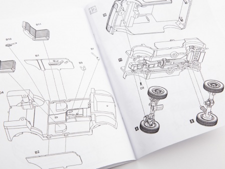 1491AVD Сборная модель ВАЗ-2121 Кемпер AVD Models