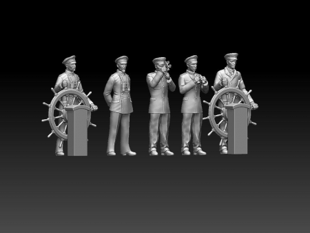 HE-100004 Миниатюра фигурки офицеров