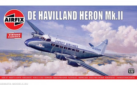 A03001V Сборная модель самолета de Havilland Heron MkII Airfix