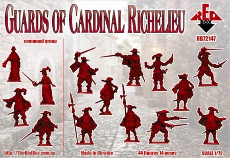 RB72147 Фигуры Guards of Cardinal Richelieu Red Box