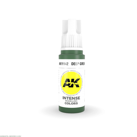 AK11142 Краска акриловая Deep Green 17ml
