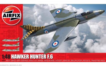 A09185 Самолет Hawker Hunter F6 Airfix A09185 Самолет Hawker Hunter F6 Airfix