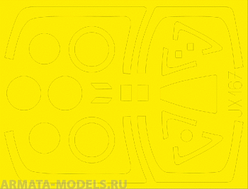 JX167ED  Окрасочная маска T-2 Buckeye  (for SH kit) 1/32 JX167ED  Окрасочная маска T-2 Buckeye  (for SH kit) 1/32