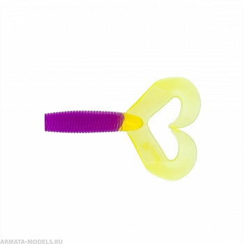 Твистер Credo Double Tail 1,96"/5 см Fio LT 10шт. (HS-27-039) Helios