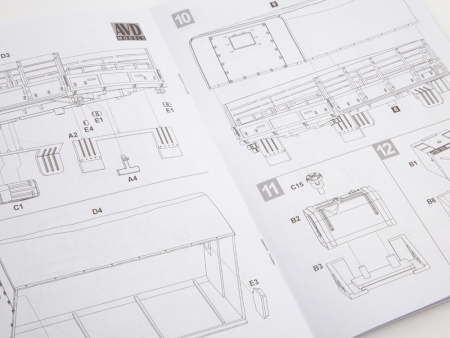 1394AVD Сборная модель УРАЛ-4320 AVD Models
