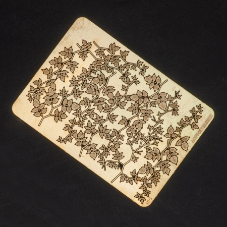 S-245 Ветви малины , размер L