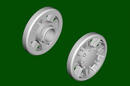 09591P Сборная модель Soviet T-100Z Heavy Tank Trumpeter