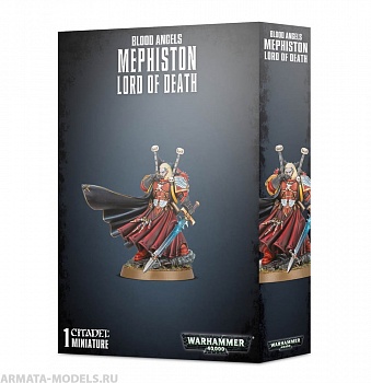 41-39GW Набор Кровавые Ангелы. Мефистон, Владыка Смерти (Mephiston Lord Of Death) 41-39GW Набор Кровавые Ангелы. Мефистон, Владыка Смерти (Mephiston Lord Of Death)