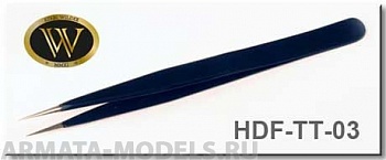 TT-03 Пинцет из нержавеющей стали, антимагнитный, тонкий, острый. Профессиональный инструмент.