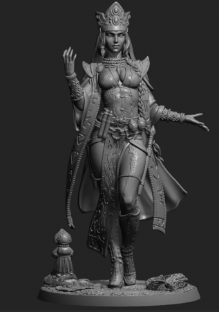 CMT-60/004. Сказки Старой Руси: Василиса Премудрая - "Царевна Лягушка" Chronos Miniatures