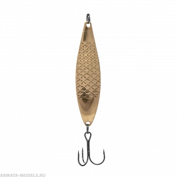 Блесна Колеб-станд Салмон 14гр Латунь чешуя (1271) Helios