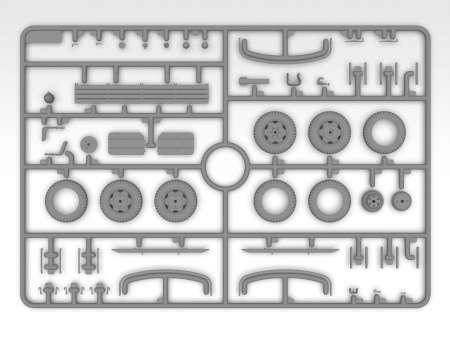 35593 G7107, Армейский грузовой автомобиль IIМВ ICM