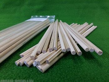 5102 палочка круглая с желобом (лежкой) 5 мм