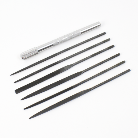 EX55668 Набор 140 мм надфилей с рукояткой