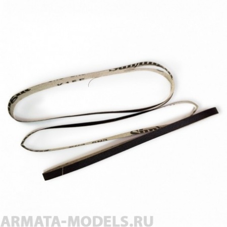 AMATI739418 4 кольца шкурки средней зернистости 180 для фигурного шкурника