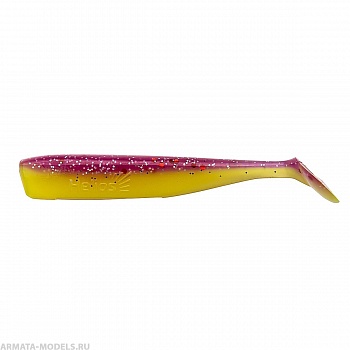 Виброхвост Chebak 3,15"/8 см Fio & Acid lemon 7шт. (HS-3-027) Helios