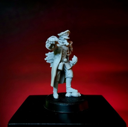 BCK-WG-001 Офицер Де Вита | Игровая миниатюра 32 мм Blood Carrot Knights