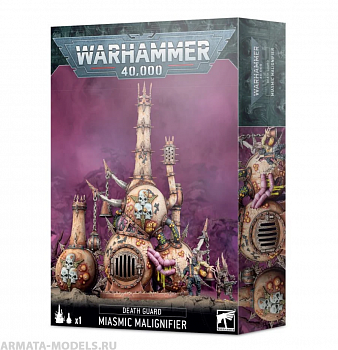43-78GW Набор Гвардия Смерти. Разносчик Миазмов (Death Guard Miasmic Malignifier) 43-78GW Набор Гвардия Смерти. Разносчик Миазмов (Death Guard Miasmic Malignifier)
