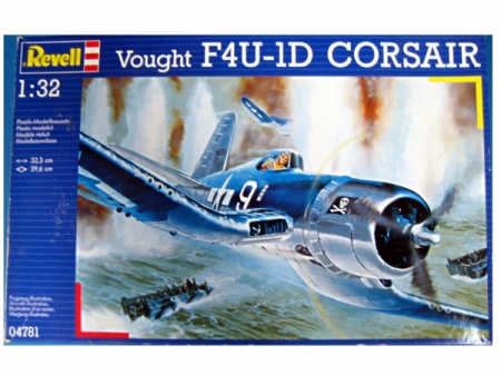 04781 Истребитель-бомбардировщик Vought F4U-1D Corsair Revell
