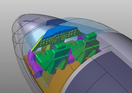 ЕЕ144140_2 Авиалайнер HS 121 Trident 1 British Airways Восточный экспресс