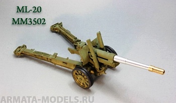 MM3502MAG  152 мм ствол МЛ-20. 1/35 MM3502MAG  152 мм ствол МЛ-20. 1/35