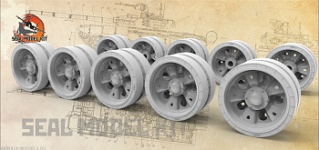 smk35004 Высокодетализированные катки для танка Т-62 изношенный протектор (Не для свободной продажи) smk35004 Высокодетализированные катки для танка Т-62 изношенный протектор (Не для свободной продажи)