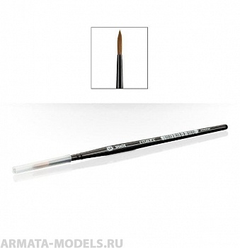 63-16GW Средняя чернильная кисть Citadel (Citadel Medium Shade Brush)