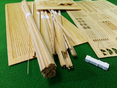 1511 сборная деревянная модель Терем Русского подворья СВ Модель