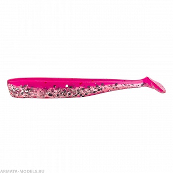 Виброхвост Chebak 3,15"/8 см Silver Sparkles & Pink 7шт. (HS-3-035) Helios