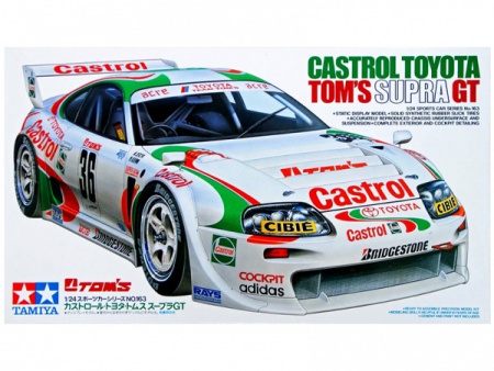24163 Castrol Toyota Tom`s Supra GT Tamiya