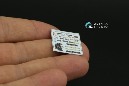 QD72074 3D Декаль интерьера кабины Me-262A (Revell)