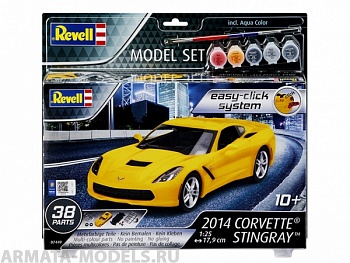 67449RE Набор Спортивный автомобиль 2014 Corvette Stingray