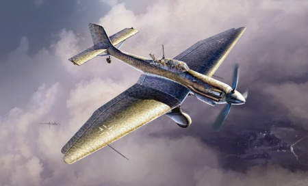2709ИТ Самолет JU-87 D-5 STUKA Italeri