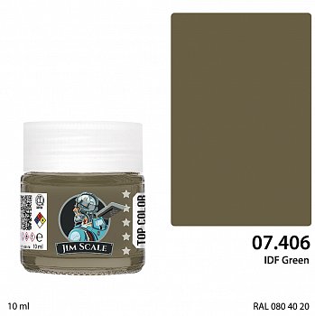 07.406JIM Краска IDF Green