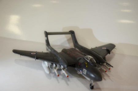 72031 Всепогодный английский палубный истребитель «Си Виксен» FAW.2 ARK model