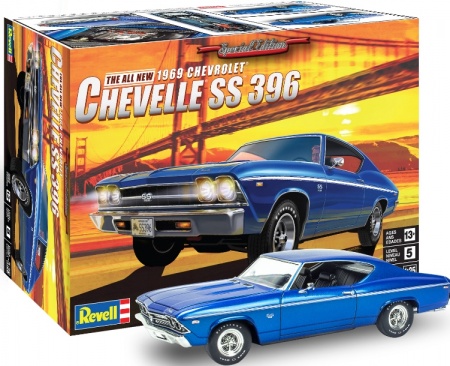 14492RE Автомобиль ’69 Chevelle SS 396 Revell