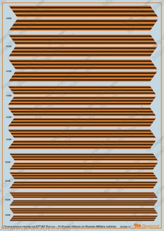 35004B Георгиевские ленты на БТТ ВС России