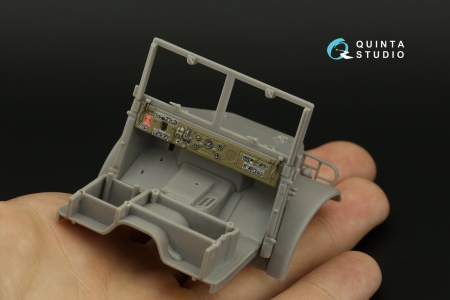 QD35061 3D Декаль интерьера кабины Dodge M37 (Roden)