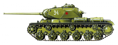 35024 Советский тяжелый танк КВ-85 ARK model